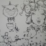 Detail from the Molly Crabapple original Detail from the Molly Crabapple original