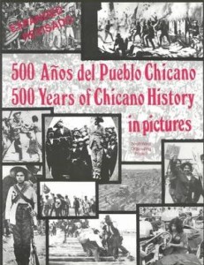 500 Years of Chicano History in pictures, one of the books removed from Tucson classrooms