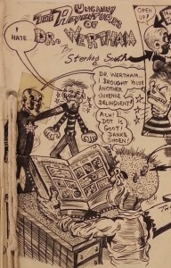 "The Uncanny Adventures of (I Hate) Dr. Wertham"--The Billy Ireland Cartoon Library & Museum archives