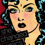 She changed comics cover