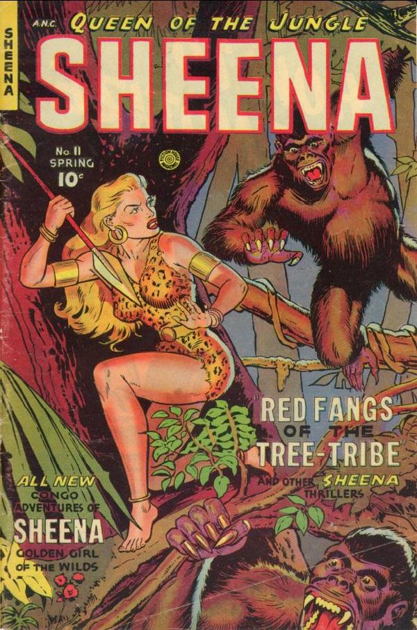 Jungle Queen Sex - Tales From the Code: The Near Extinction of Sheena â€“ Comic Book Legal  Defense Fund