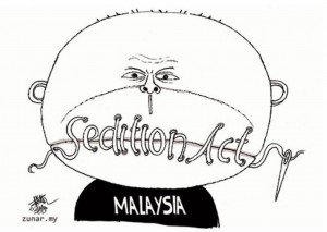 Cartoon by Zunar