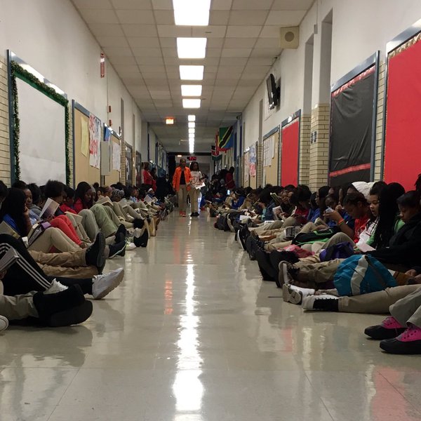 DuSable Campus read-in