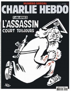 Copertina anniversario Charlie Hebdo