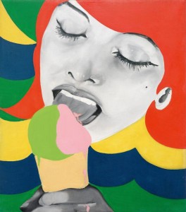 Evelyne Axell, Ice Cream, (1964). (Photo: Philadelphia Museum of Art via Facebook)