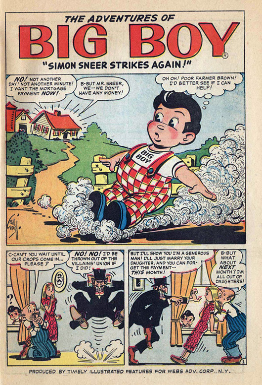 The Humble History of The Adventures of Big Boy – Comic Book Legal Defense  Fund