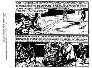 "Foul Play!" reproduced in The Seduction of the Innocent. Originally published in EC Comics Haunt of Fear #19.
