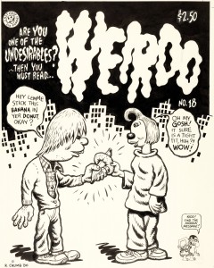 Unpublished Weirdo #18 Cover by R Crumb