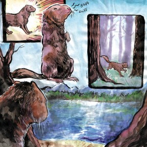 From “The Wolf and the Mink,” retold by Elaine Grinnell. Art by Michelle Silva.