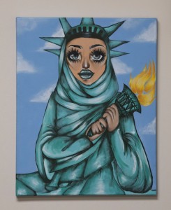 Hijabi Statue of Liberty