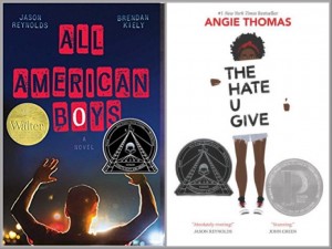 All American Boys and The Hate U Give Covers