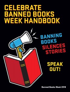 2018 Banned Books Week Handbook cover