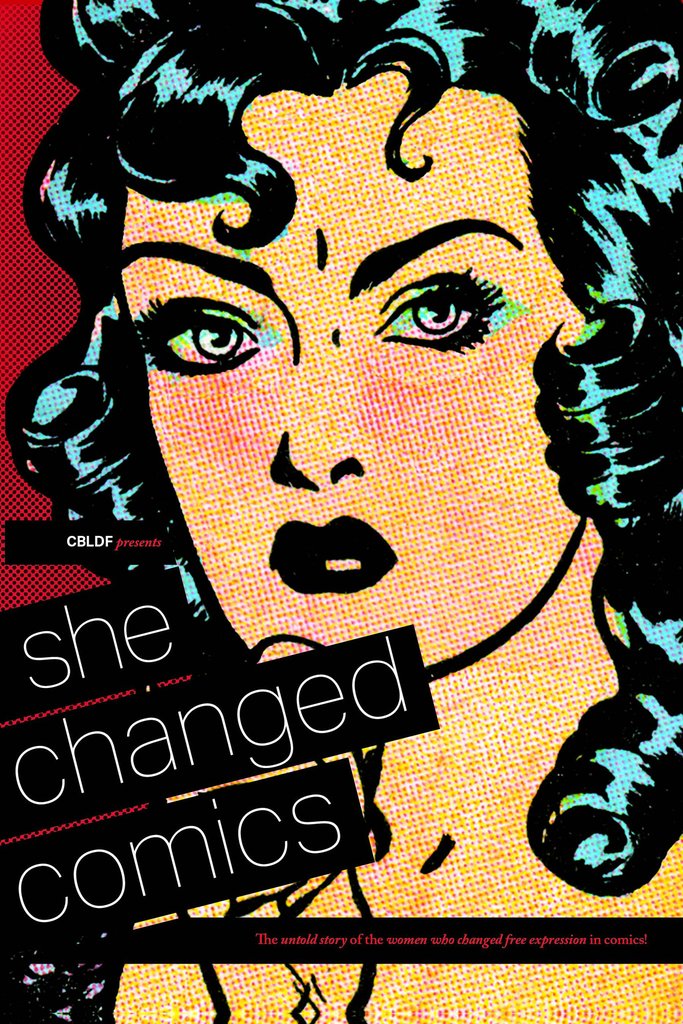She changed comics cover