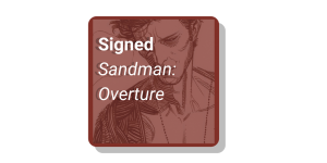 Sandman Overture Button 