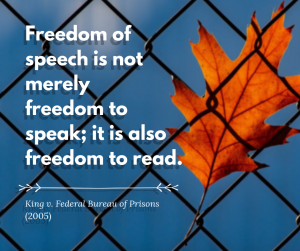 Freedom of speech is not freedom to speak 