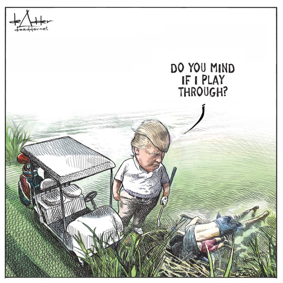 Canadian Cartoonist Let Go After Trump Cartoon Goes Viral – Comic Book  Legal Defense Fund