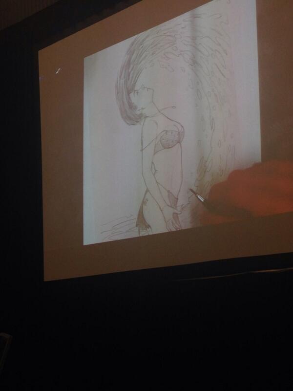 Terry Moore’s Drawing for Art Jam