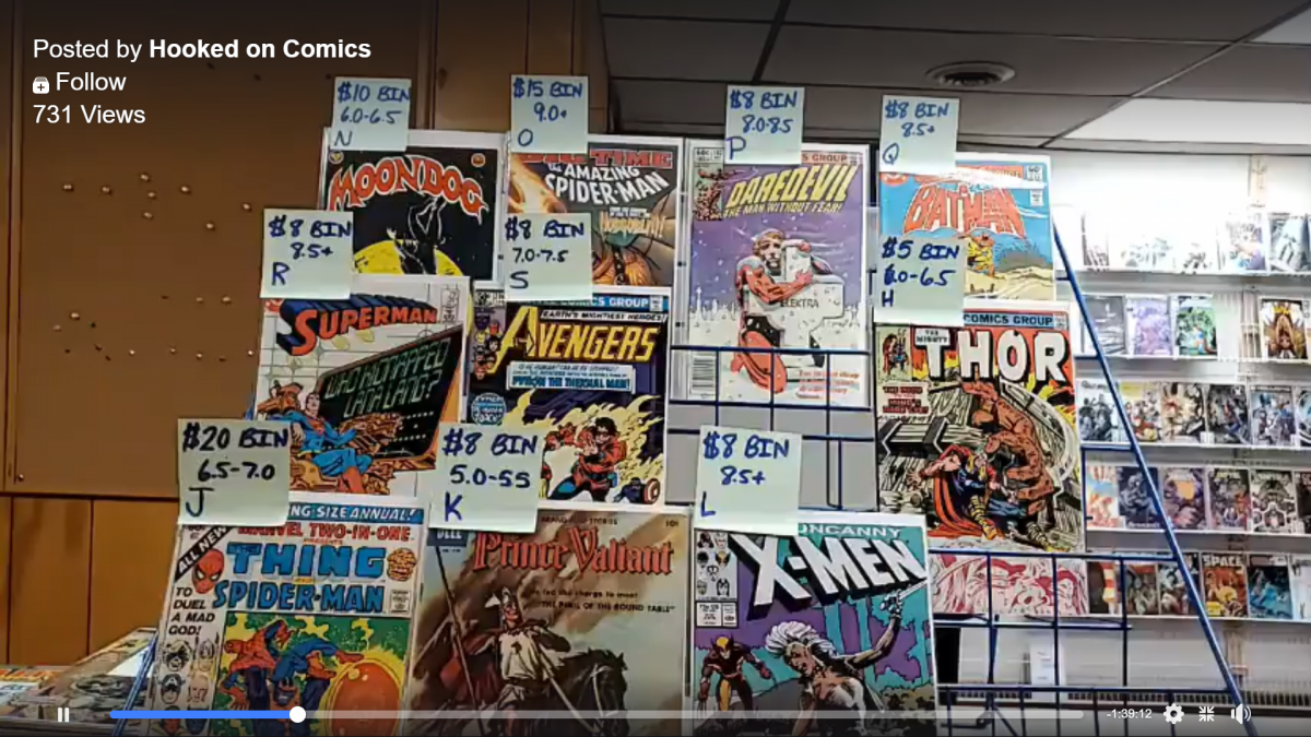 Remote Retailer Spotlight Facebook Live Edition Comic Book Legal