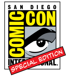 San DIego Comic-Con Logo with a red banner that says Special Edition.